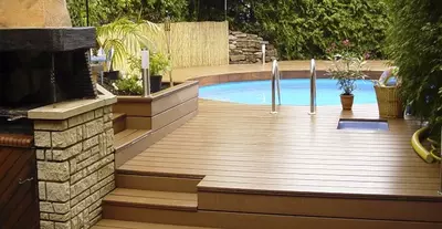 Террасная доска ДПК