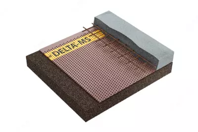 Дренажная мембрана Delta-NP drain TexnoDAT