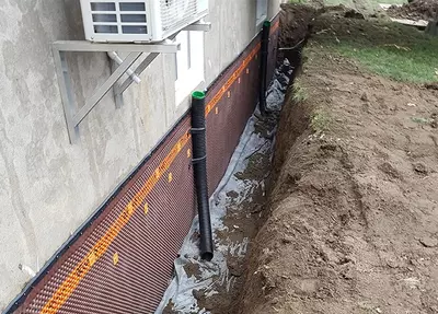 Дренажная мембрана Delta-NP drain - TexnoDAT