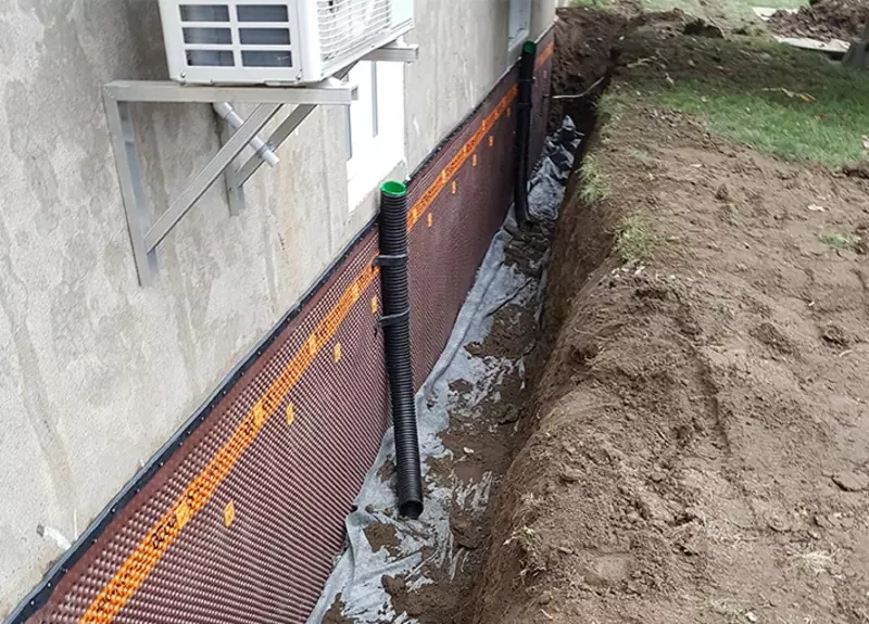 Дренажная мембрана Delta-NP drain - TexnoDAT