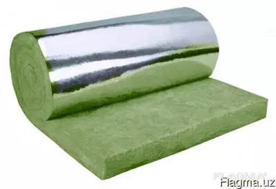 Woolan минвата стекловата утеплитель с фольгой TexnoDAT