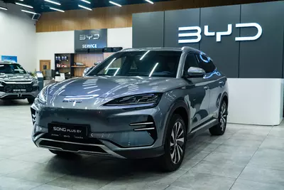 395 300 000 сум / шт. BYD SONG PLUS EV CHAMPION (520km Flagship) AUTOZONE