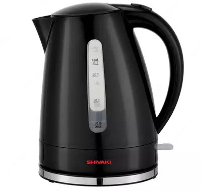 Электрический чайник 1.7 л. "Shivaki" KE-5070 (Пластиковый) Черный