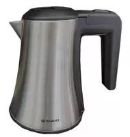 Электрический чайник 1 л. "Shivaki" GH-1208 (Нерж. сталь) Серебристый/Черный