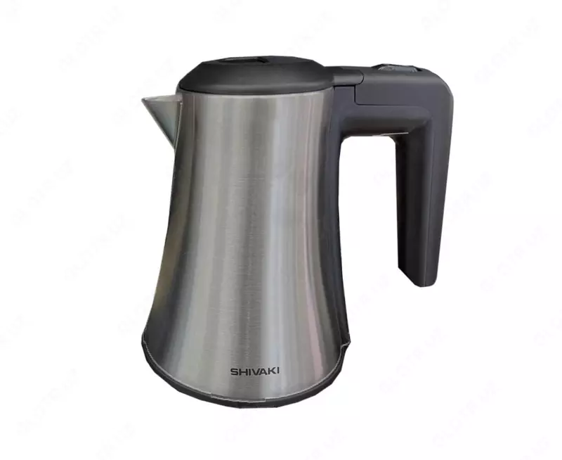 Электрический чайник 1 л. "Shivaki" GH-1208 (Нерж. сталь) Серебристый/Черный - 586 198.3 сум