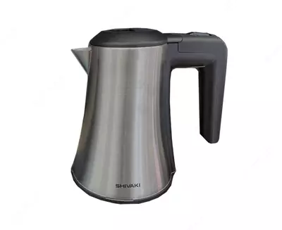 Электрический чайник 1 л. "Shivaki" GH-1208 (Нерж. сталь) Серебристый/Черный - 586 198.3 сум / упаковка