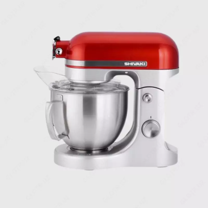 Planetar aralashtirgich "Shivaki" SM 606, 1600 Vt (po'lat/qizil)