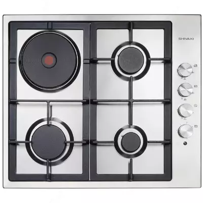 Комбинированная варочная поверхность "Shivaki" M00-360 (Inox)