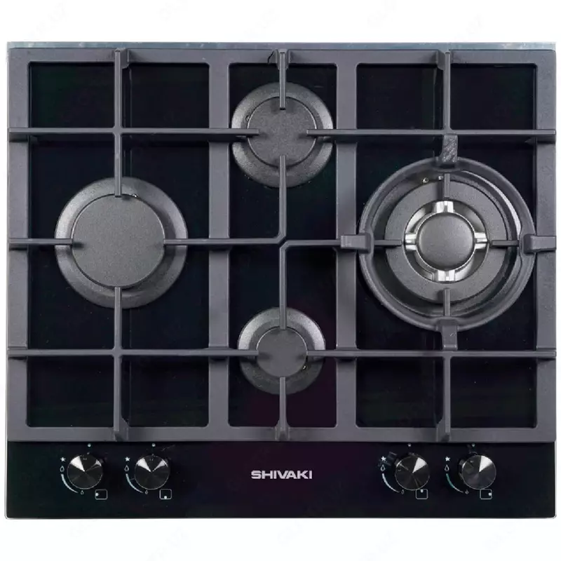 Газовая варочная поверхность "Shivaki" G22-260 (Черная)