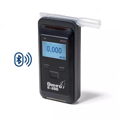 Анализатор концентрации паров этанола в выдыхаемом воздухе Динго E-200 (B)