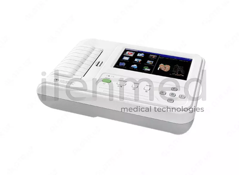 6 kanalli elektrokardiograf ECG600G