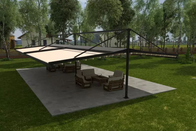 Моторизованная система пергол