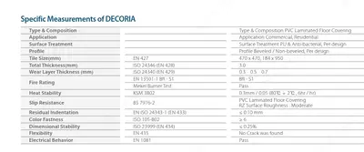 165 000 сум / шт. Кварц - виниловая плитка Daejin Decoria