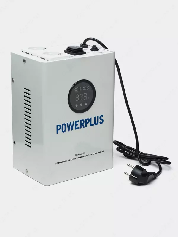 Cтабилизатор напряжения латерный POWERPLUS 500ВА (500W): ГАРАНТИЯ - 1 год