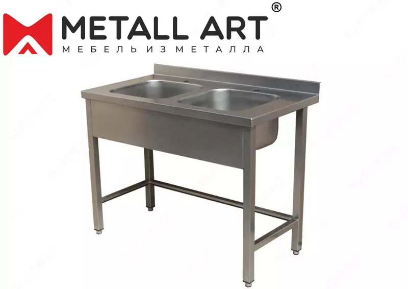 Мойка двухсекционная