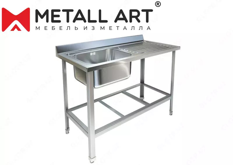 Ванна моечная с рабочей поверхностью