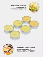 Dekorativ aromatik choy shamlari tinchlanish uchun