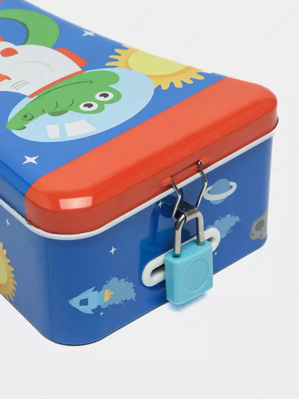 детская копилка с замком