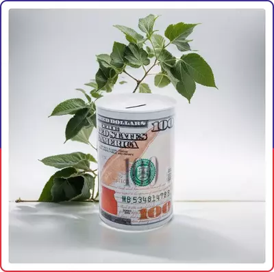 Металлическая копилка доллар - предназначена для сбора денег для детей и взрослых - 81 000 сум / шт.