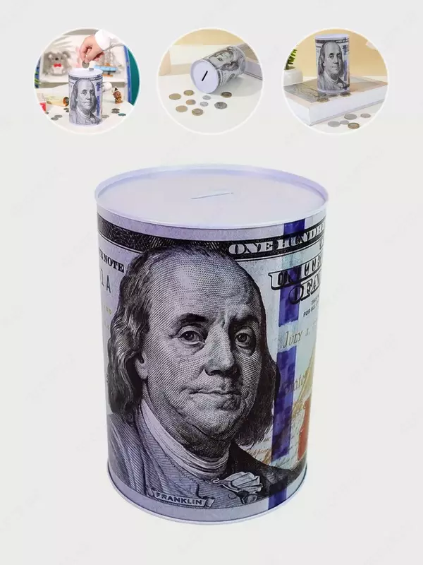 81 000 сум Металлическая копилка доллар - предназначена для сбора денег для детей и взрослых