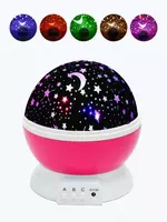 Bolalar uchun tungi yorug'lik projektori yulduzli osmon Master Dream