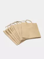 Крафт пакет упаковка бумажный пакет Флексопечать бумажной продукции GOLDENFLEX