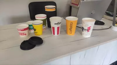 одноразовые бумажные - от 1 200 сум от 10000 шт.