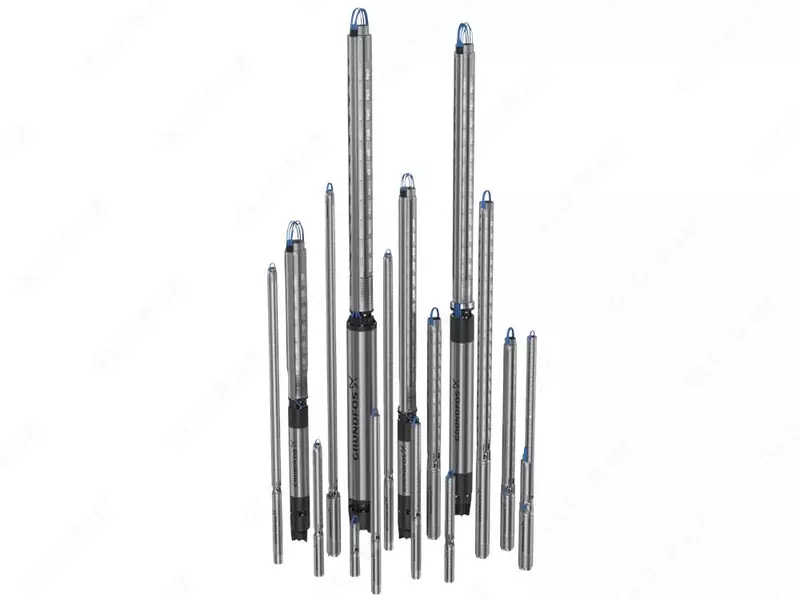 Погружные скважинные насосы Grundfos SP