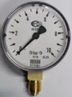 Манометр WIKA с трубкой Бурдона