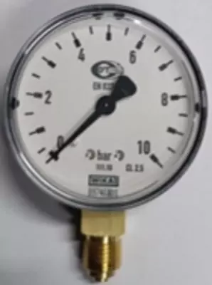 Манометр WIKA с трубкой Бурдона