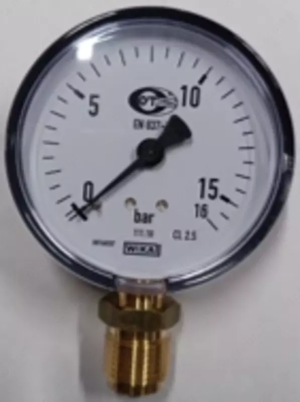 Bourdon trubkasi bilan WIKA bosim o'lchagich