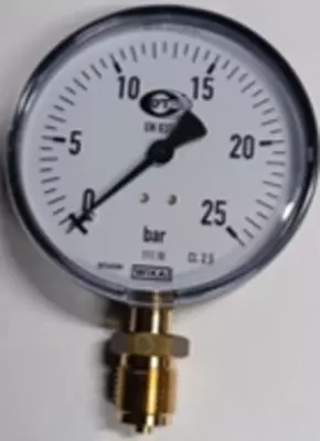 Манометр WIKA с трубкой Бурдона