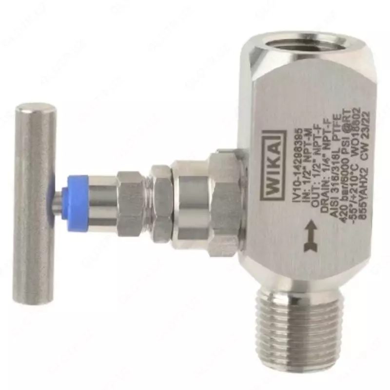 Igna valfi va ko'p portli valf WIKA IV10 modeli