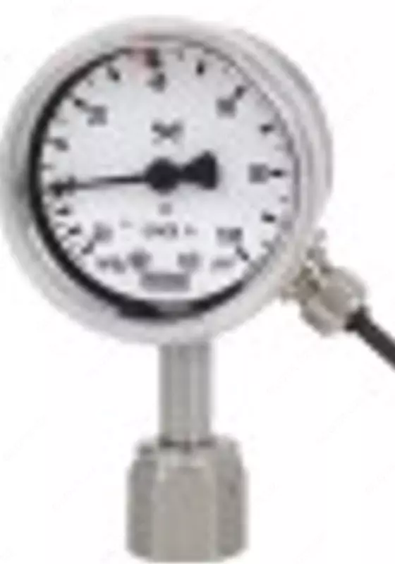 Манометр из трубки Бурдона с переключающими контактами WIKA Модель 230.15-851