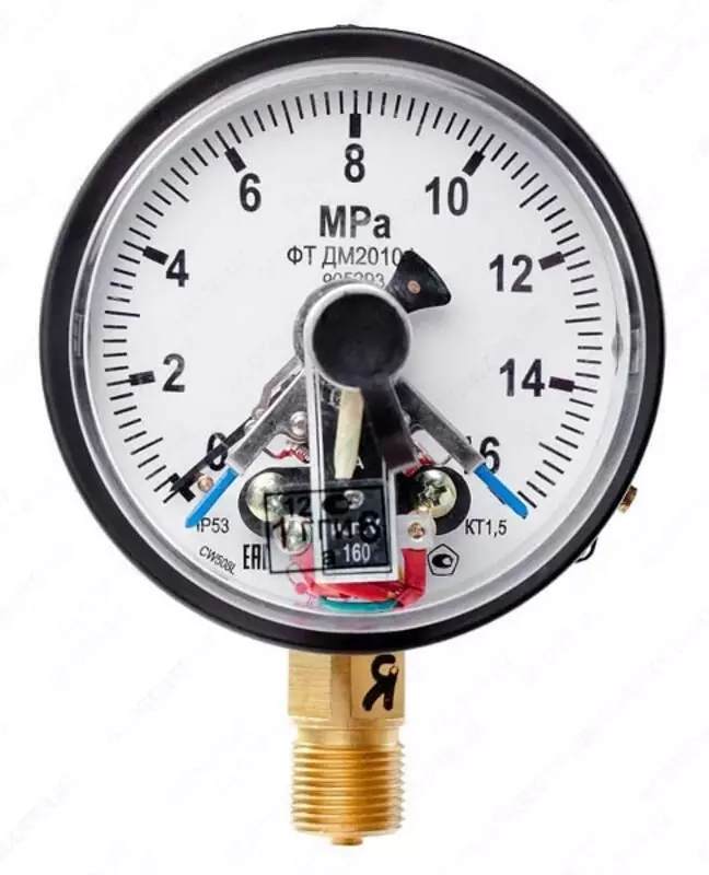 Манометры электроконтактные