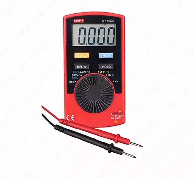 Multimetr raqamli cho'ntak (avtomatik diapazon) UNI-T UT120A - 495 612 so'mdan