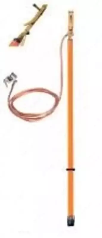 Заземление переносное линейное однофазное ЗПЛ-10-1/1-35 (фазный зажим прищепка) - от 2 504 424 сум