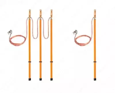 Заземление переносное линейное однофазное ЗПЛ-10-1/1-50 (фазный зажим винтовой) - от 3 273 036 сум / комплект