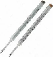 TTP simob termometrlari; TTMP; TTU; TTMU; -35 dan 450 ° C gacha