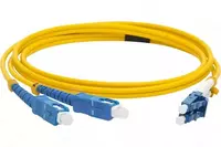 Патч-корд оптический LC/UPC-LC/UPC Single Mode Simpex LSZH 3м - 43 200 сум