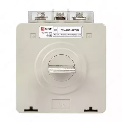 Трансформатор тока ТТЕ-A-600/5А с клеммой напряжения класс точности 0.5S EKF PROxima