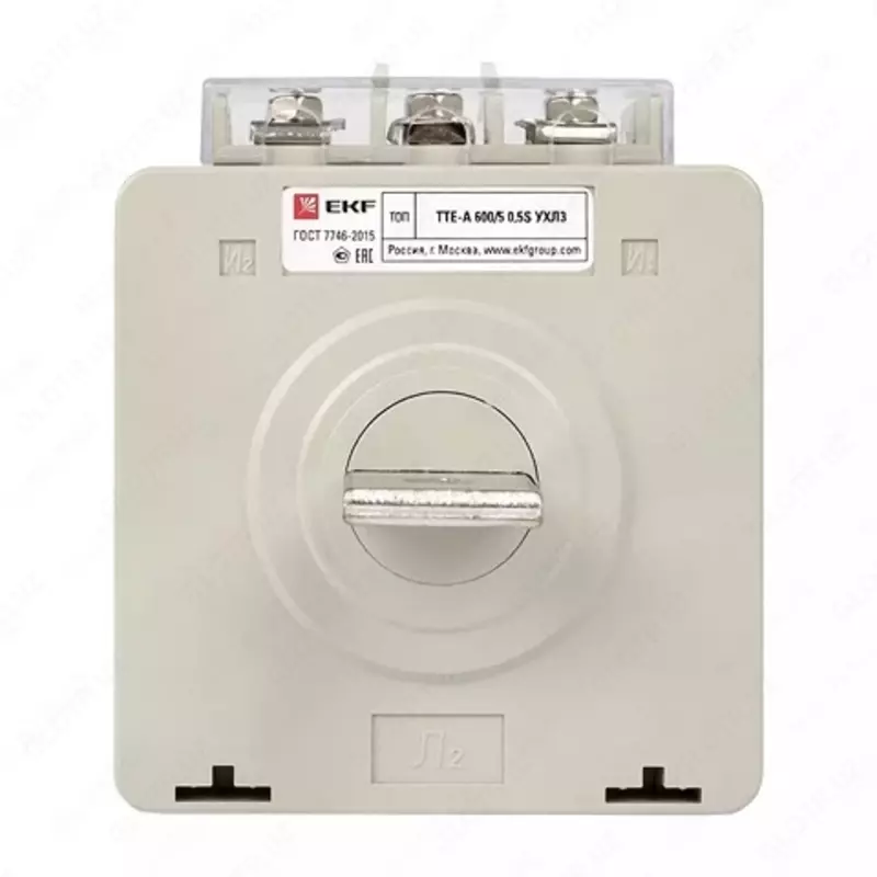 Трансформатор тока ТТЕ-A-600/5А с клеммой напряжения класс точности 0.5S EKF PROxima