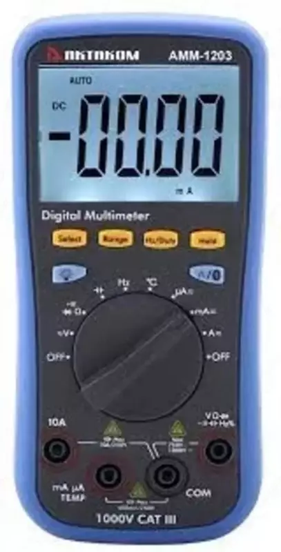 Мультиметр цифровой АММ-1201
