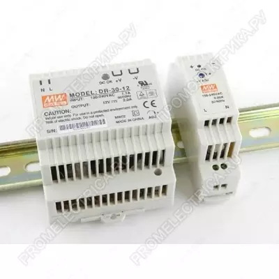399 000 сум / шт. Блок питания MEAN WELL DR-30-24