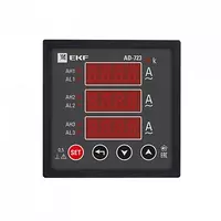 Амперметр AD-963 цифровой на панель (96х96) трехфазный EKF PROxima - от 2 200 000 сум