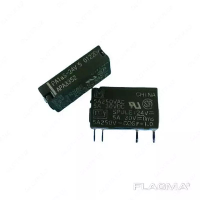 Реле управления ПЛК МИЦУБИСИ Panasonic PA1as-24VDC