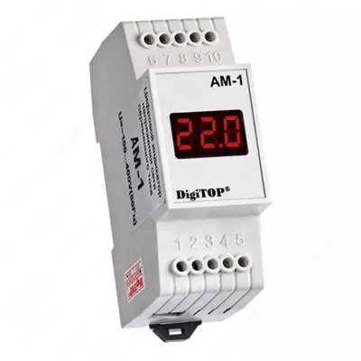 Амперметр цифровой АМ-2 220В однофазный DigiTOP - от 575 000 сум / шт.