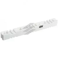 Изолятор шинный плоский ИШП 2P для шин 5 и 10 мм 180 мм IEK - от 10 сум