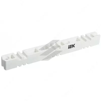 Изолятор шинный плоский ИШП 2P для шин 5 и 10 мм 180 мм IEK - от 10 сум / шт.