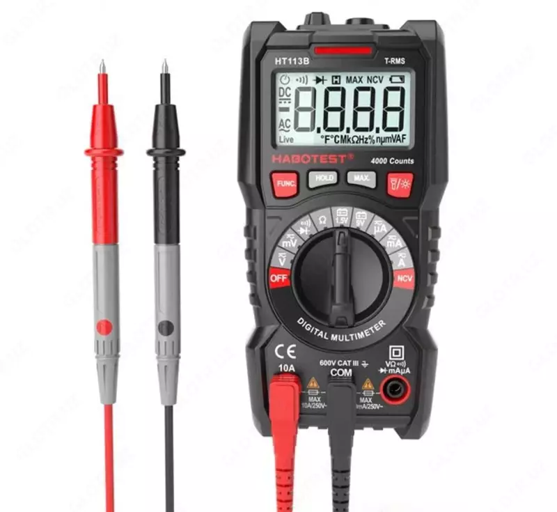 HT113C — мультиметр цифровой (TrueRMS)